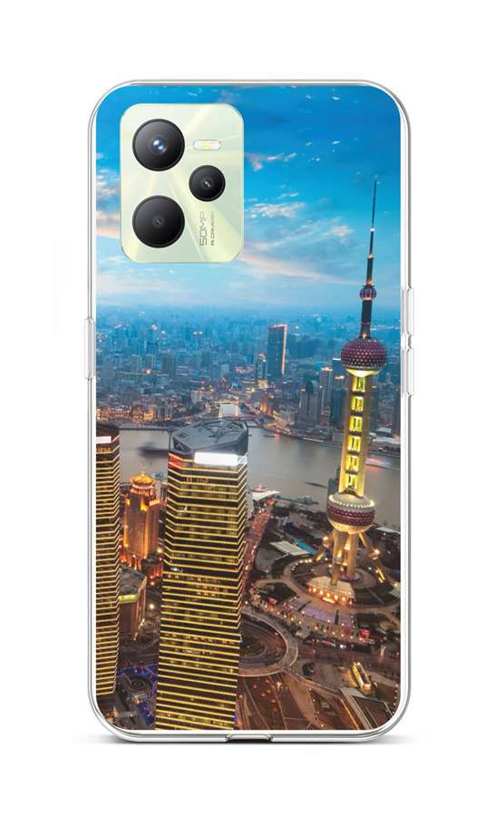 Kryt TopQ Realme C35 City 74618 (pouzdro neboli obal na mobil Realme C35)