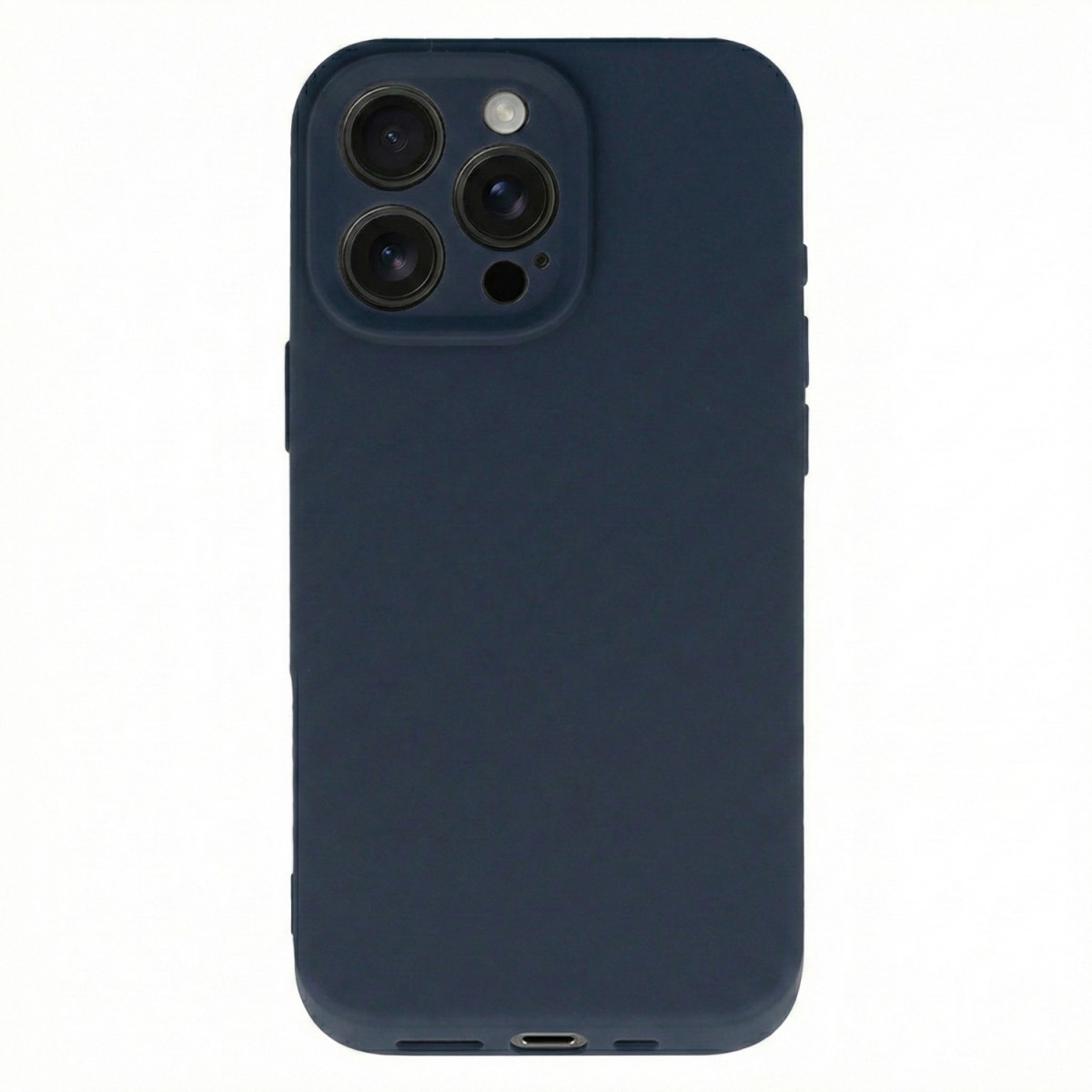 Levně Zadní kryt Silicone Lite pro iPhone 15 Pro navy