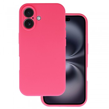 Zadní kryt Silicone Lite pro iPhone 16 fuchsiový