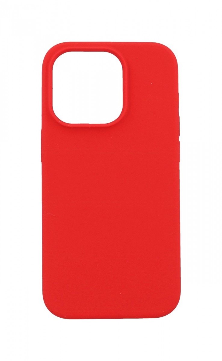 Levně Kryt TopQ Essential iPhone 14 Pro červený 84643 (pouzdro neboli obal na mobil iPhone 14 Pro)