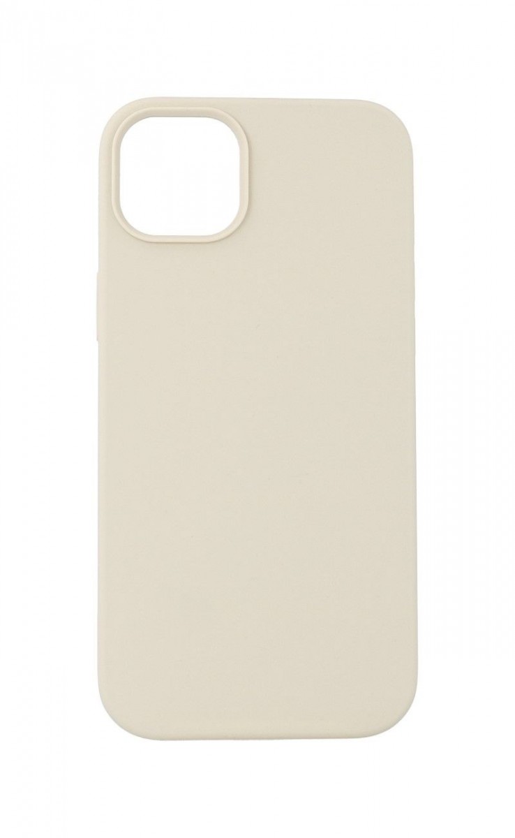 Levně Kryt TopQ Essential iPhone 14 Plus béžový 84650 (pouzdro neboli obal na mobil iPhone 14 Plus)