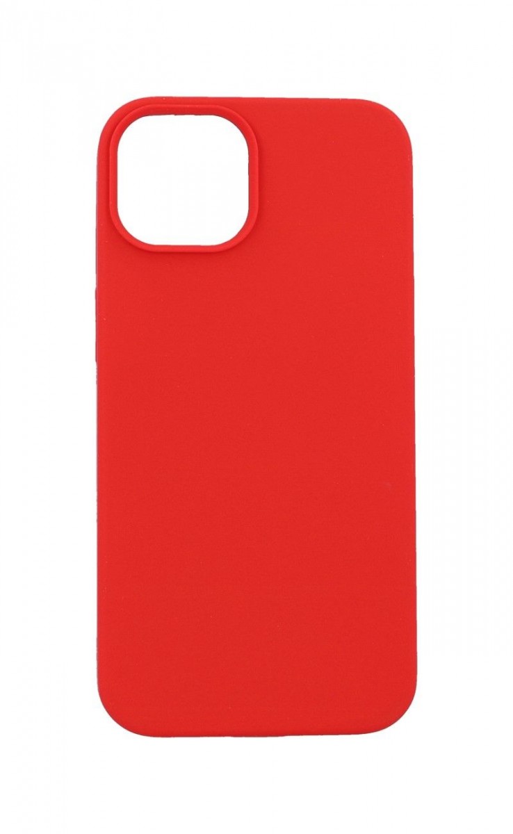 Levně Kryt TopQ Essential iPhone 14 červený 84660 (pouzdro neboli obal na mobil iPhone 14)