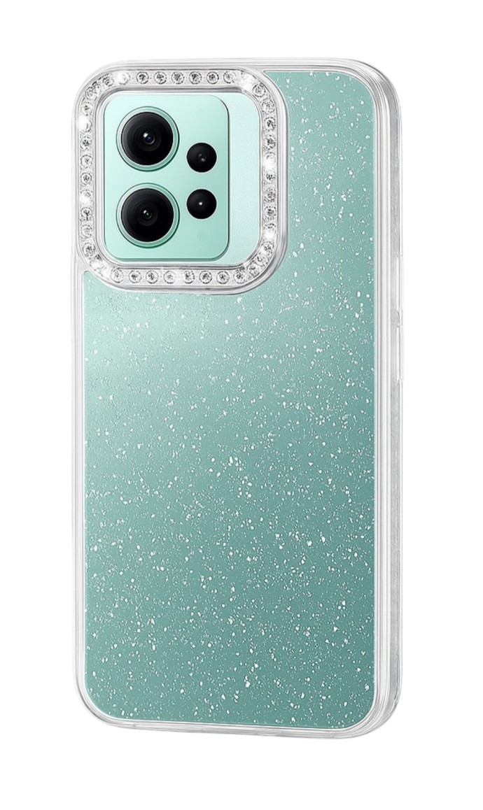 Levně Crystal Diamond 2mm pouzdro pro Xiaomi Redmi Note 12 4G Transparent