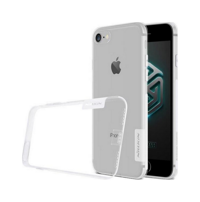 Ultratenký zadní kryt Nillkin na iPhone SE 2022 průhledný