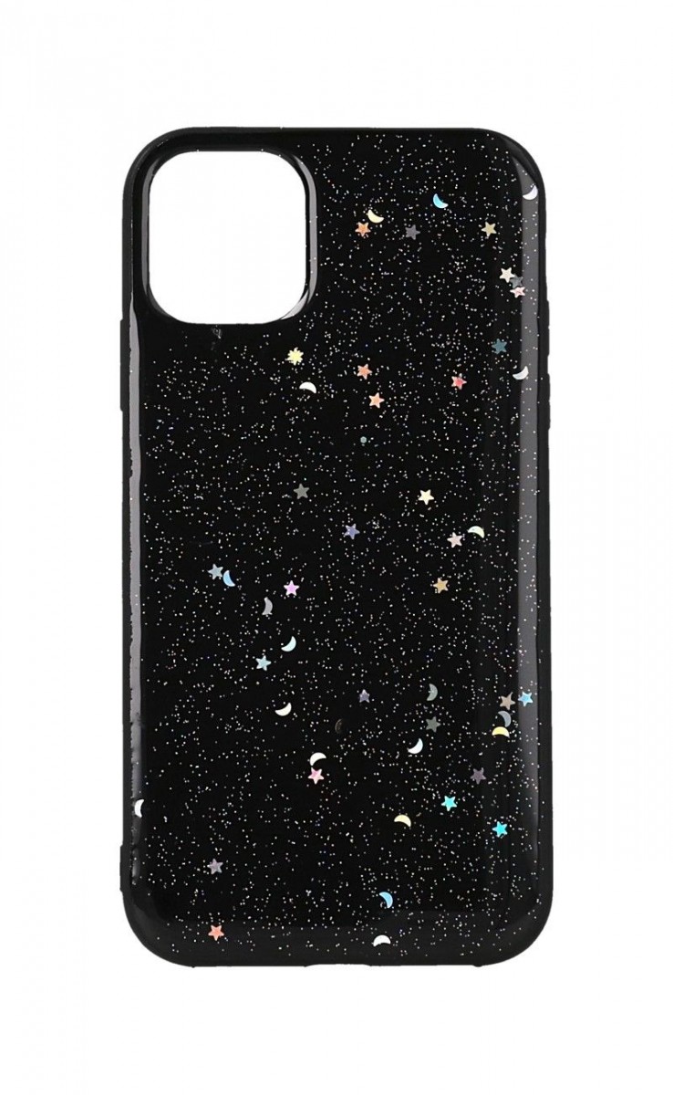 Zadní kryt na iPhone 11 Glitter Moon černý