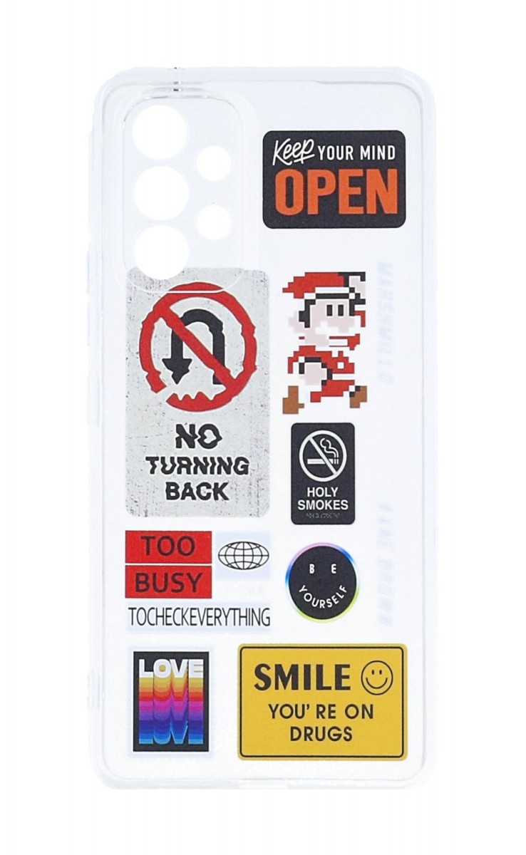 Levně Kryt TopQ Samsung A53 5G Loga 94680 (pouzdro neboli obal na mobil Samsung A53 5G)