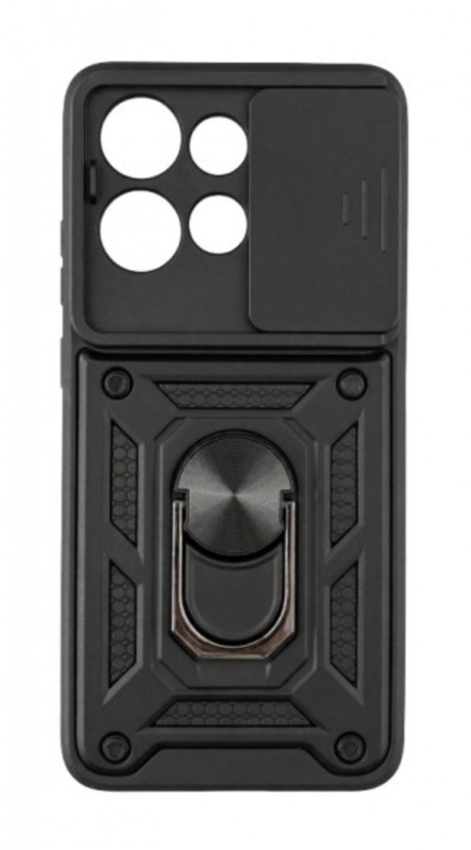 Kryt TopQ Armor Lens Motorola Edge 50 Neo ultra odolný černý 174690 (pouzdro neboli obal Motorola Edge 50 Neo)