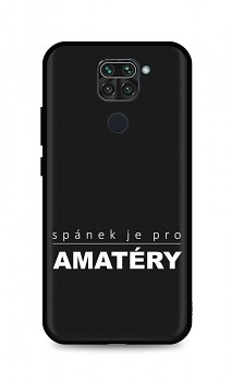 Zadní silikonový kryt DARK na Xiaomi Redmi Note 9 Bez spánku