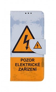 Knížkové pouzdro na Vivo Y01 Pozor elektrické zařízení