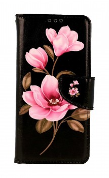 Knížkové pouzdro na Xiaomi Redmi Note 8T Tři květy