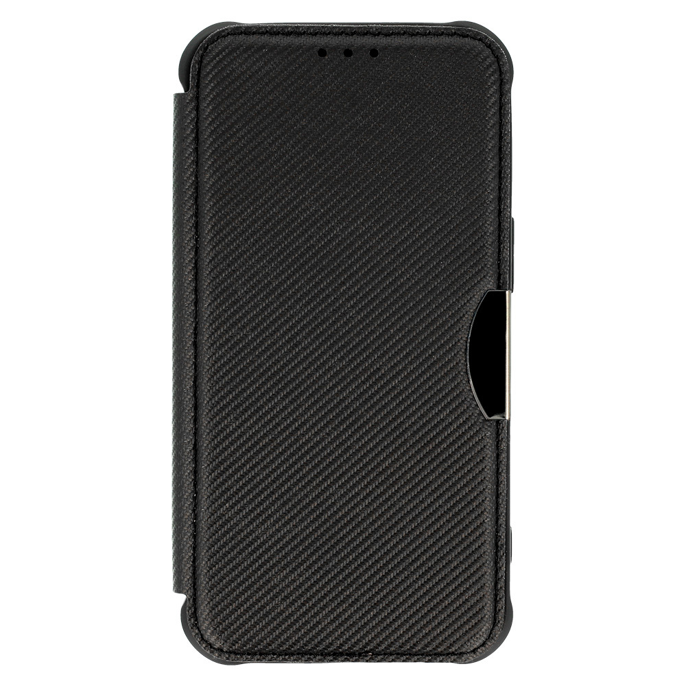 Levně Knížkové pouzdro Razor Carbon pro Samsung Galaxy S24 FE černé