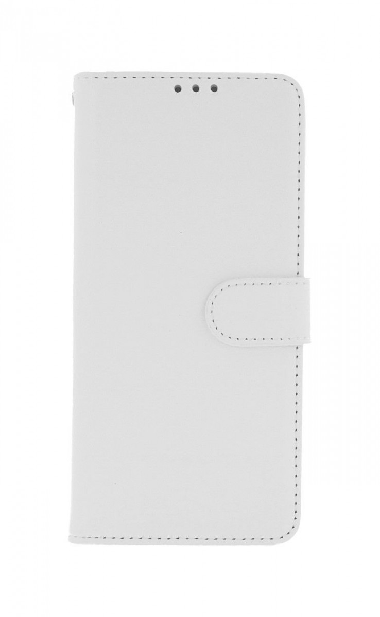 Pouzdro TopQ Vivo Y01 knížkové bílé s přezkou 74803 (kryt neboli obal Vivo Y01)