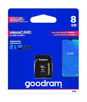 Paměťová karta GOODRAM 8GB Class 10