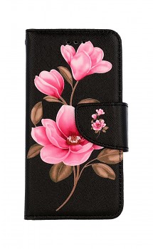 Knížkové pouzdro na iPhone SE 2022 Tři květy