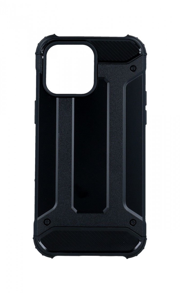 Levně Kryt TopQ iPhone 14 Pro Max Panzer černý 84851 (pouzdro neboli obal iPhone 14 Pro Max)