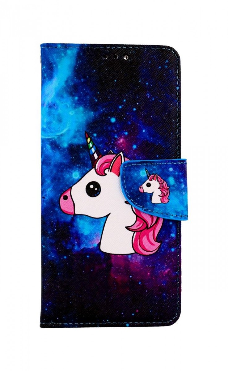 Levně Pouzdro TopQ Realme C31 knížkové Space Unicorn 74855 (kryt neboli obal na mobil Realme C31)