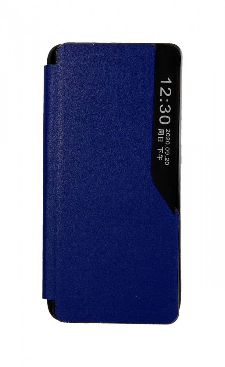 Knížkové pouzdro Smart View na Xiaomi Redmi Note 9 modré 