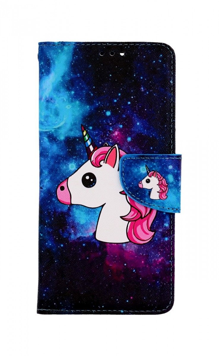 Levně Pouzdro TopQ Realme C35 knížkové Space Unicorn 74891 (kryt neboli obal na mobil Realme C35)