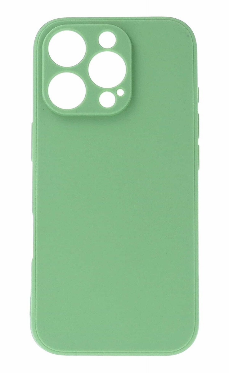 Levně Kryt TopQ Pastel iPhone 16 Pro bledě zelený 124897 (pouzdro neboli obal na mobil iPhone 16 Pro)