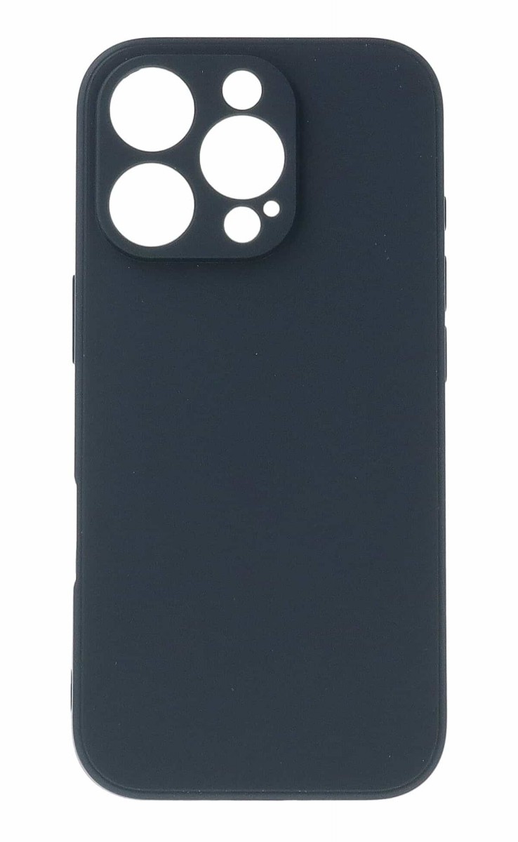 Levně Kryt TopQ Pastel iPhone 16 Pro černý 124898 (pouzdro neboli obal na mobil iPhone 16 Pro)