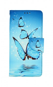 Knížkové pouzdro na Realme C35 Modří motýlci