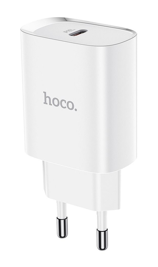 Levně Adaptér HOCO N14 s funkcí rychlonabíjení 20W bílý 104905