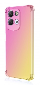 Zadní kryt na Xiaomi Redmi 17 Shock duhový růžovo-žlutý