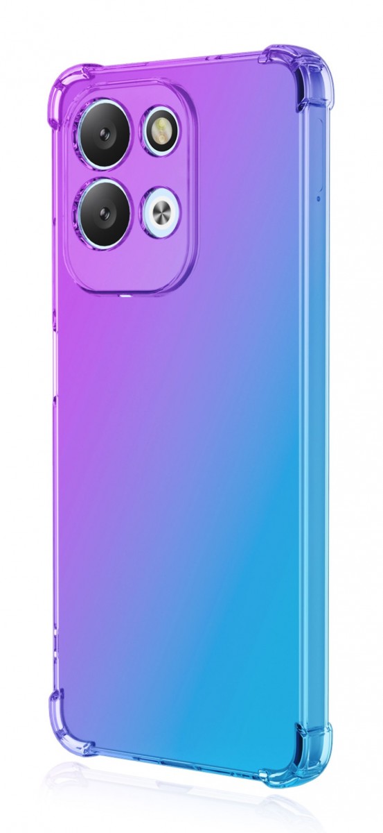 Zadní kryt na Xiaomi Redmi 17 Shock duhový fialovo-modrý