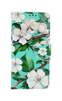 Knížkové pouzdro na Samsung A33 5G Malované květy