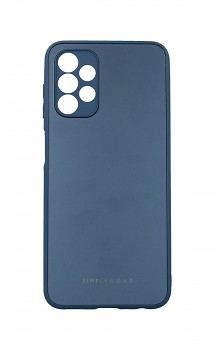 Zadní pevný kryt Matte Roar na Samsung A13 modrý