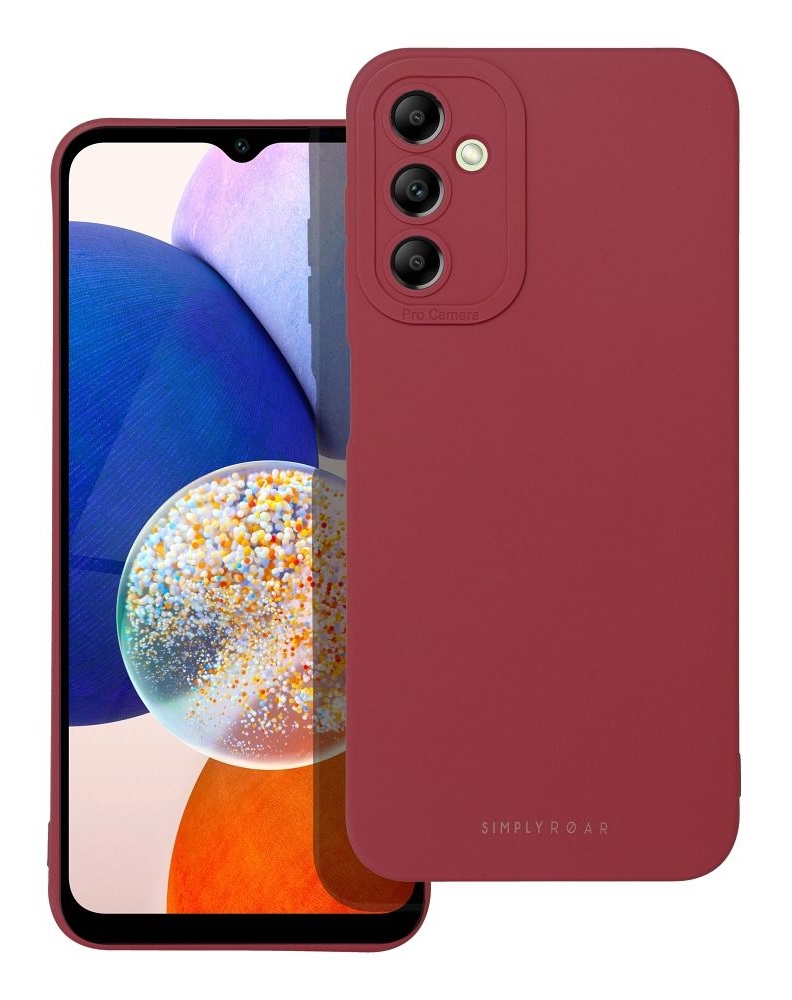 Zadní kryt Roar Luna na Samsung A14 červený