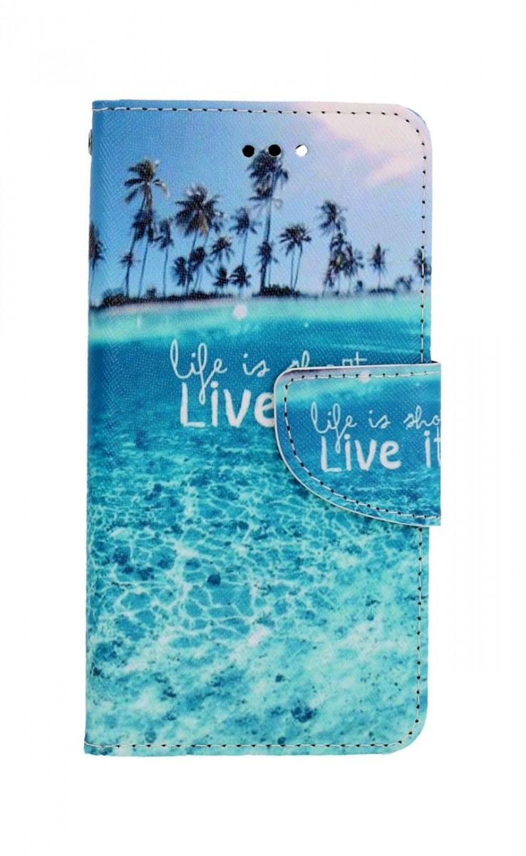 Knížkové pouzdro na iPhone SE 2022 Moře