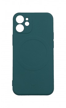 Zadní kryt na iPhone 12 Mini s MagSafe tmavě zelený