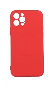 Zadní kryt na iPhone 12 Pro s MagSafe červený