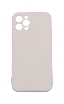 Zadní kryt na iPhone 12 Pro s MagSafe béžový
