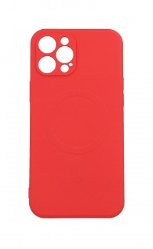Zadní kryt na iPhone 12 Pro Max s MagSafe červený