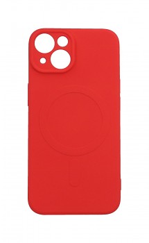 Zadní kryt na iPhone 14 s MagSafe červený