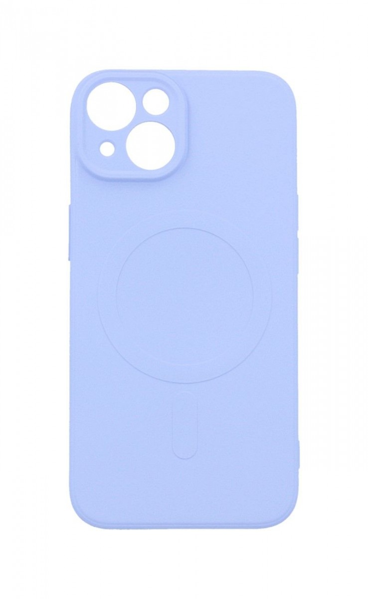 Zadní kryt na iPhone 14 s MagSafe světle fialový