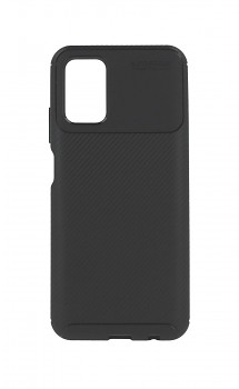 Zadní silikonový kryt Vennus Carbon Elite na Samsung A03s černý