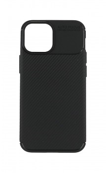 Zadní silikonový kryt Vennus Carbon Elite na iPhone 13 mini černý