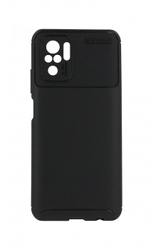 Zadní silikonový kryt Vennus Carbon Elite na Xiaomi Redmi Note 10 černý