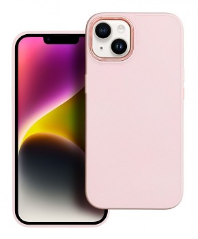 Zadní kryt Frame na iPhone 15 růžový
