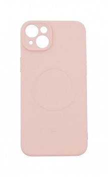 Zadní kryt na iPhone 14 Plus s MagSafe světle růžový
