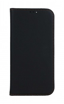 Knížkové pouzdro Leather SMART PRO na iPhone 15 Pro Max černé