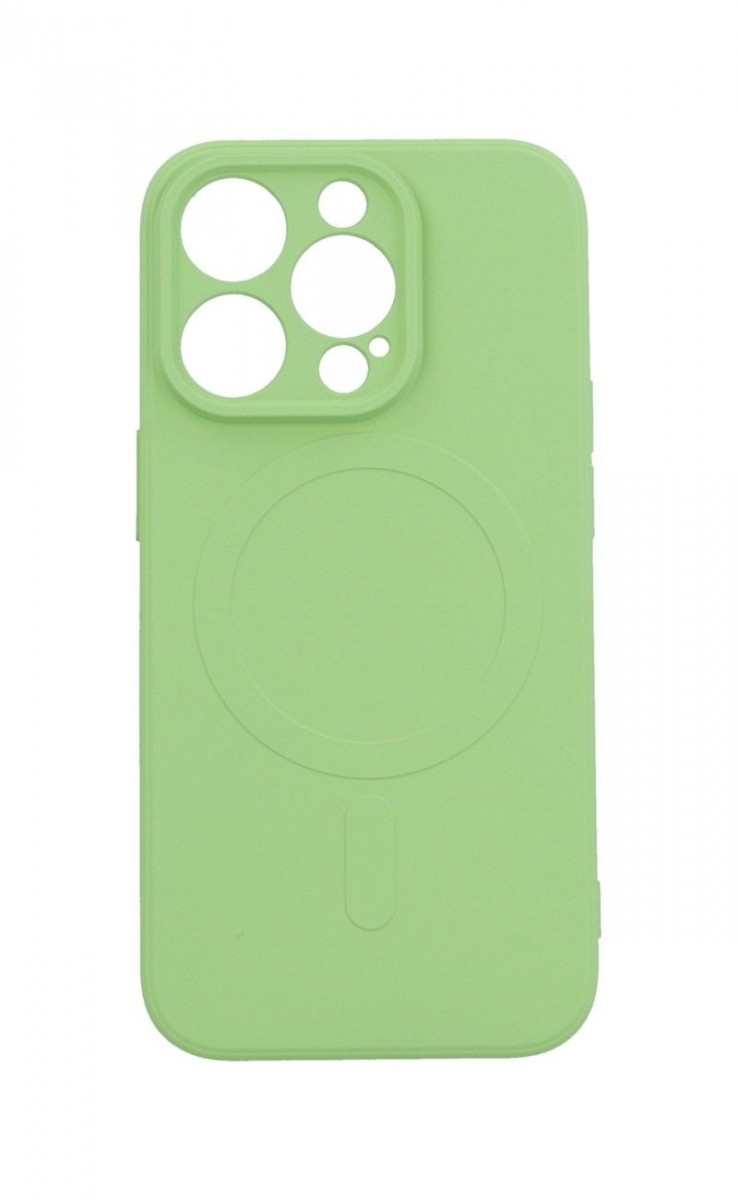 Levně Kryt TopQ iPhone 14 Pro s MagSafe zelený 85062 (pouzdro neboli obal na mobil iPhone 14 Pro)