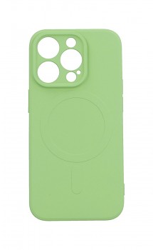 Zadní kryt na iPhone 14 Pro s MagSafe zelený