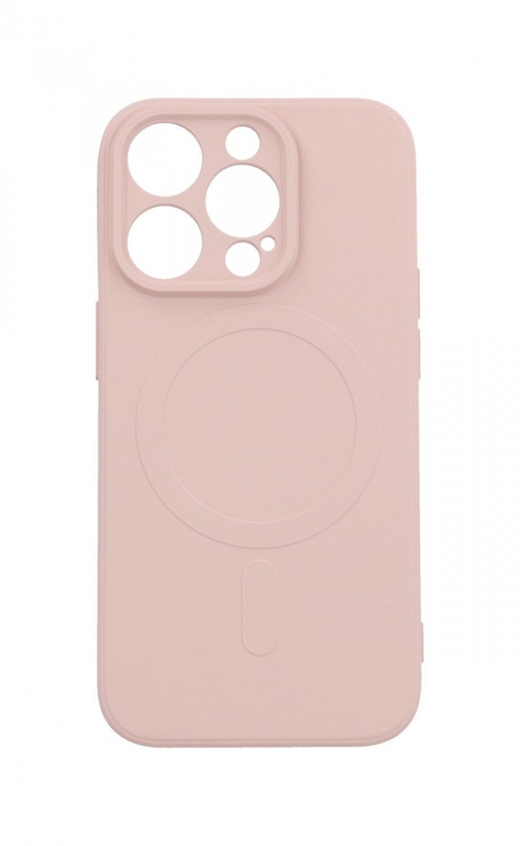 Levně Kryt TopQ iPhone 14 Pro s MagSafe světle růžový 85063 (pouzdro neboli obal na mobil iPhone 14 Pro)