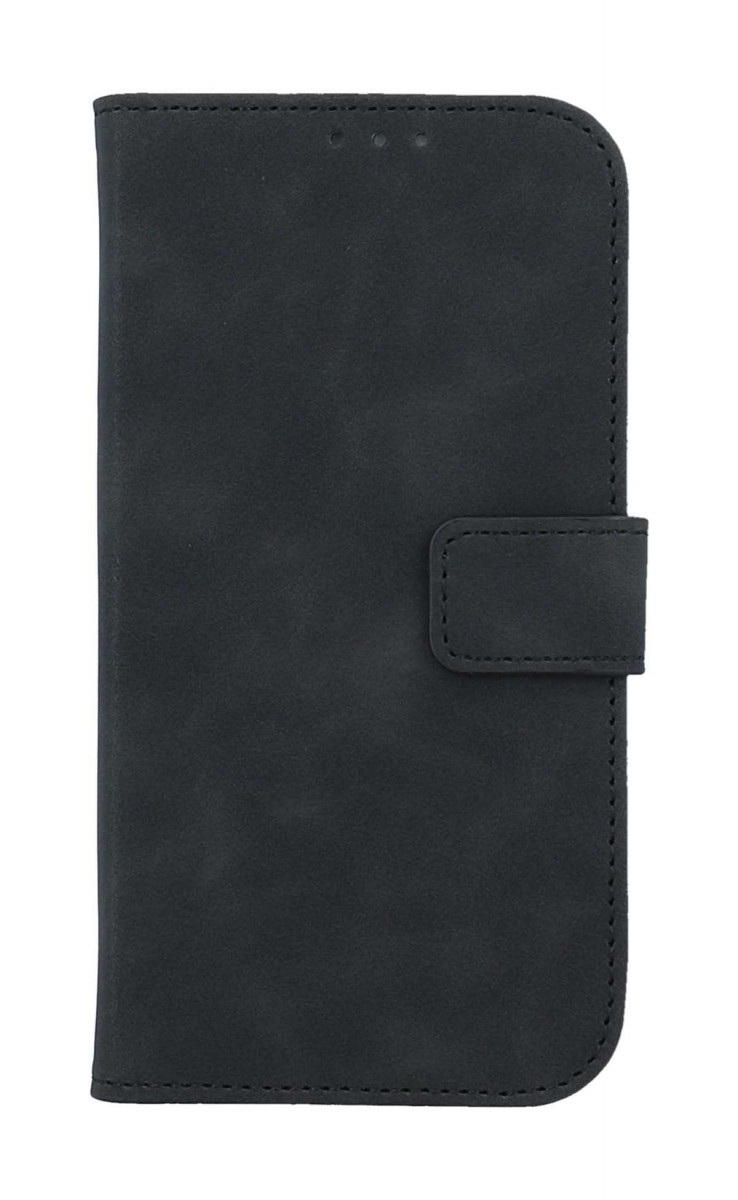 Levně Pouzdro TopQ Tender iPhone 15 Pro knížkové černé 105072 (kryt neboli obal na iPhone 15 Pro)