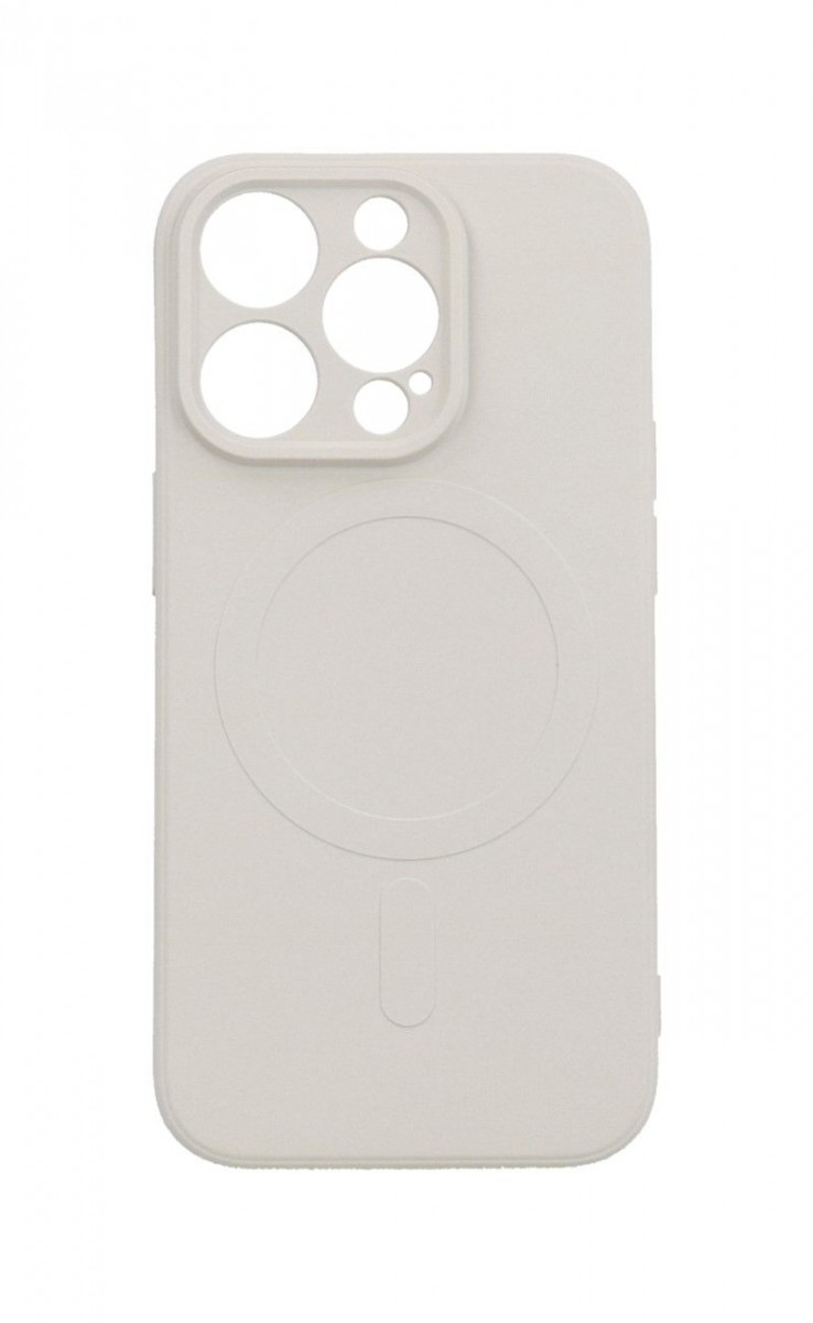 Zadní kryt na iPhone 14 Pro s MagSafe béžový