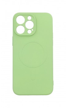 Zadní kryt na iPhone 14 Pro Max s MagSafe zelený